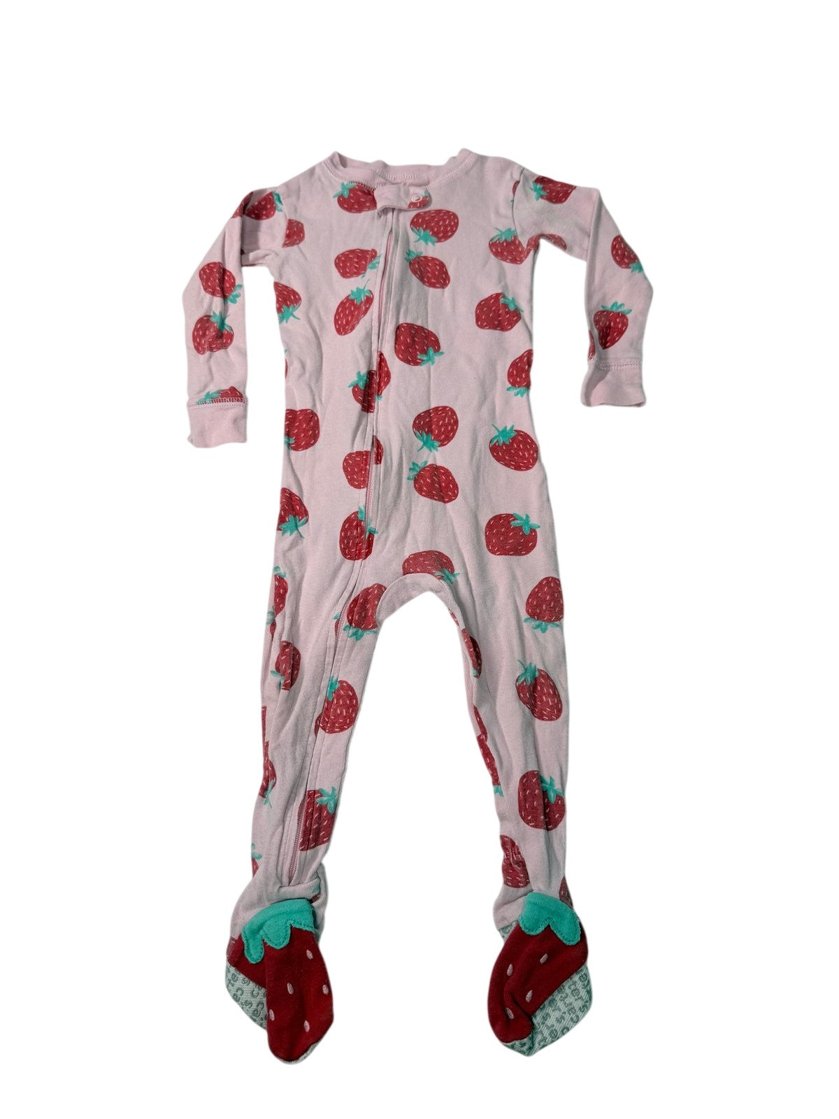 Carter's Child of Mine Strawberry Sleeper 18M