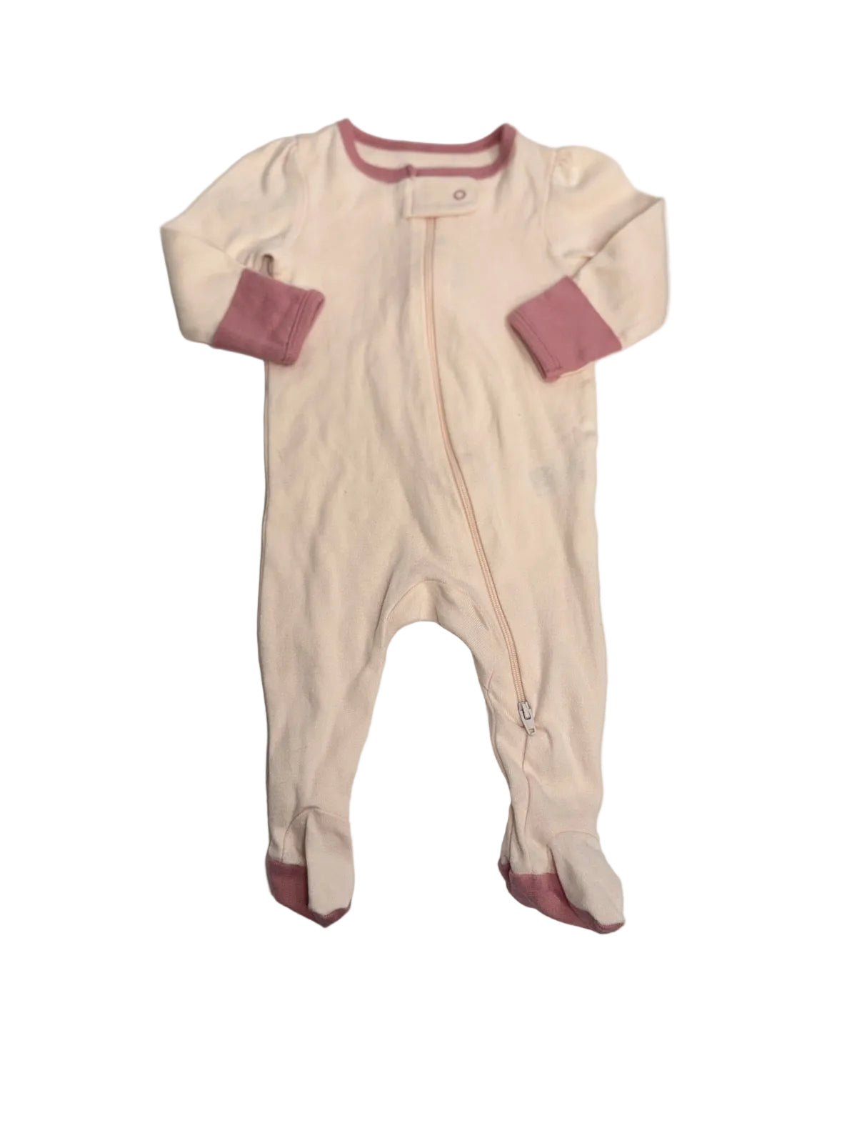 Cloud Island Pink Footed Sleeper 0-3M
