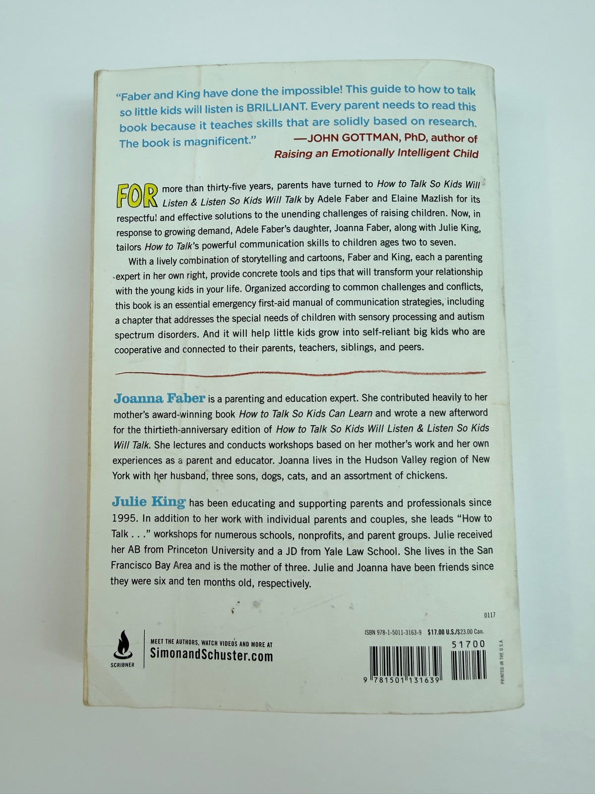 Joanna Faber How to Talk So Little Kids Listen