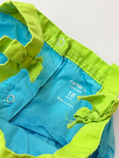 Carter's Whale Bubble Romper 18 Months