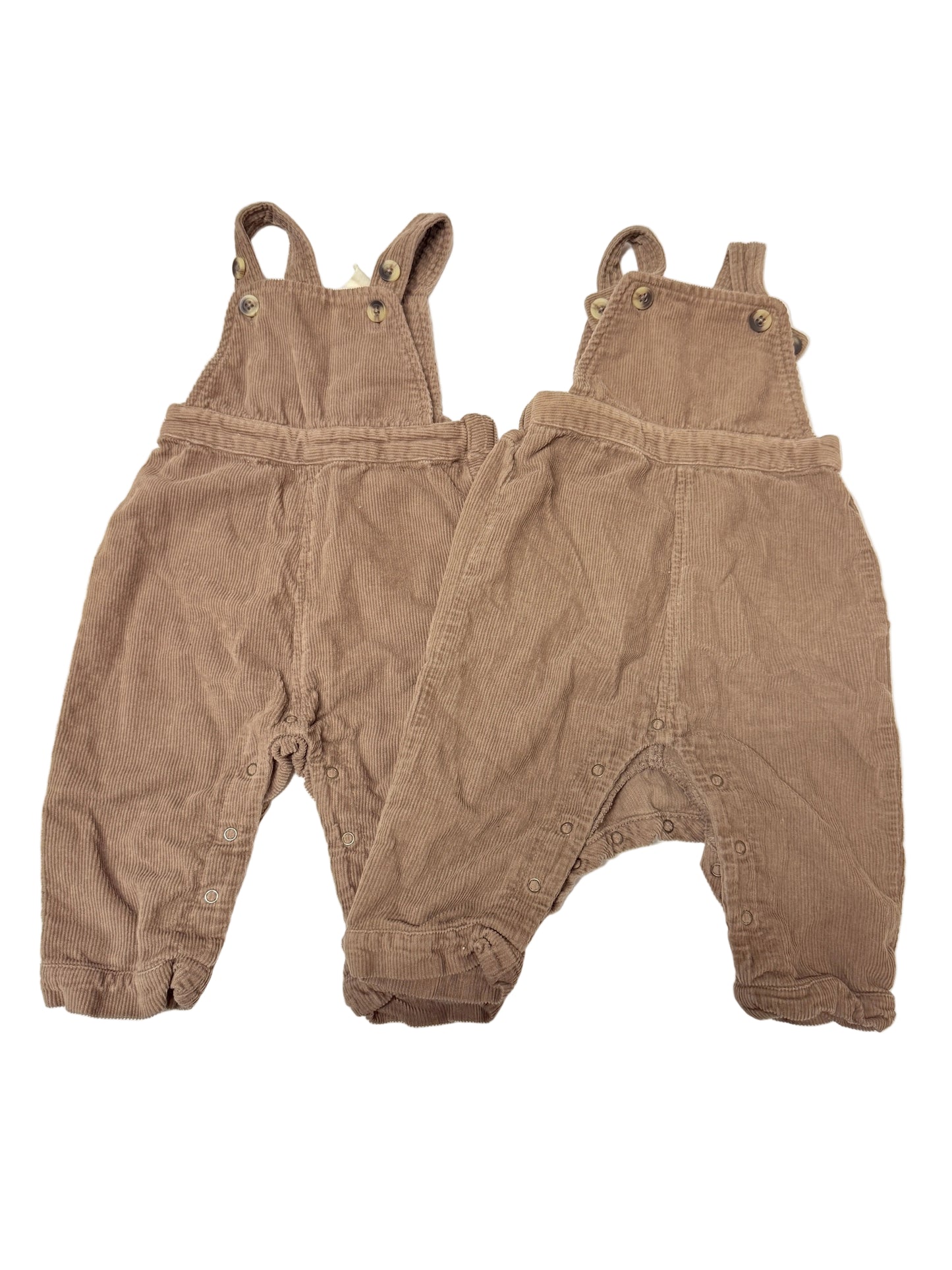 Pehr Corduroy Overalls, 3–6M- 2 Available sold Individually