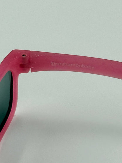 Roshambo Baby Pink Glitter Sunglasses