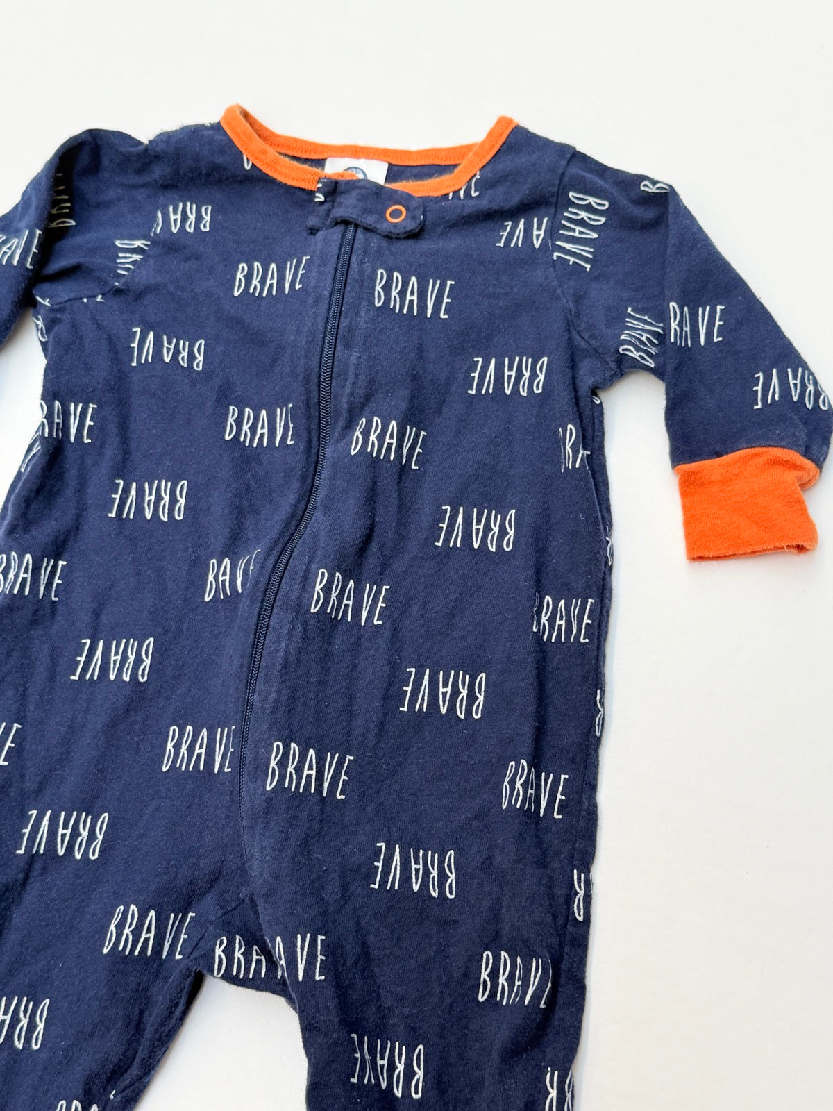 Gerber Brave Print Footed Sleeper 3-6M