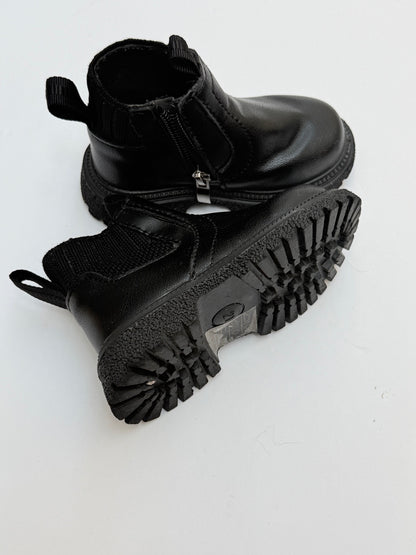 Black Chelsea Ankle Boot Size 21