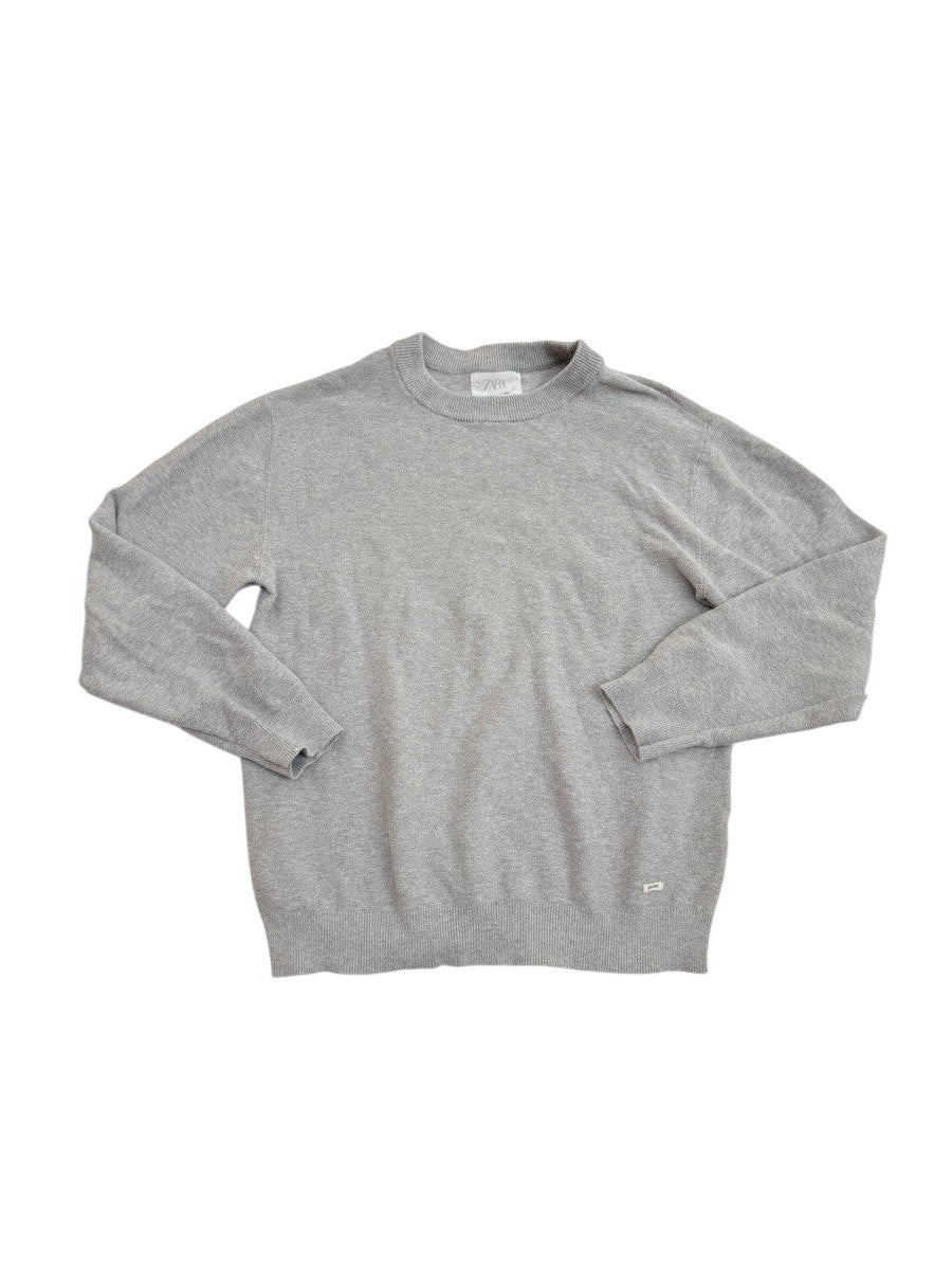 Zara Gray Knit Sweater Size 10