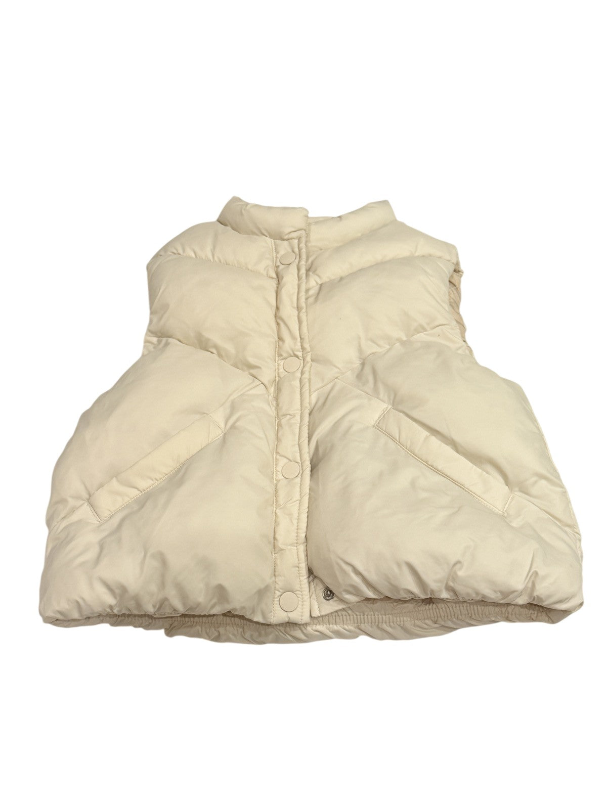 Zara Cream Puffer Vest 2-3Y