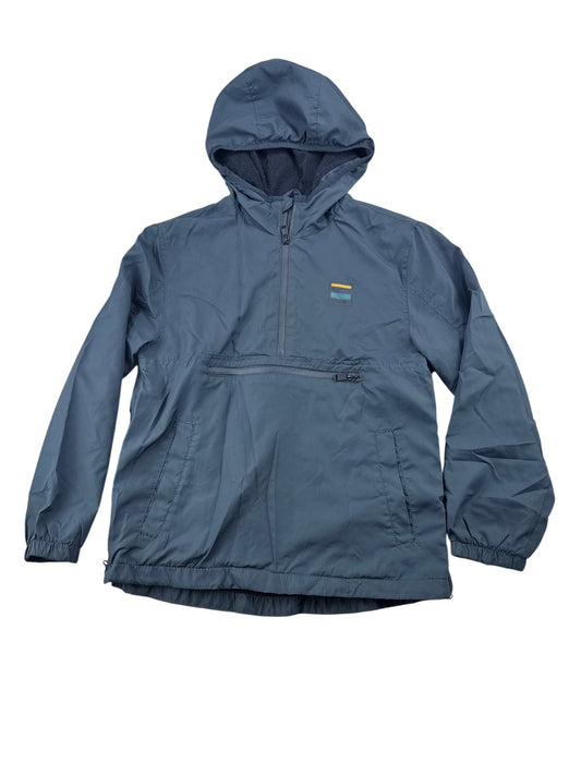 Zara Blue Half-Zip Anorak Jacket Size 10