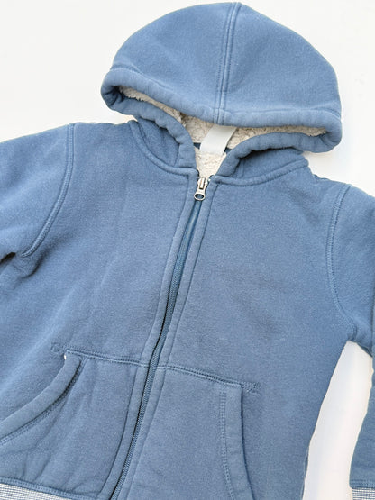 Palomino Sherpa Lined Zip Hoodie Size 8