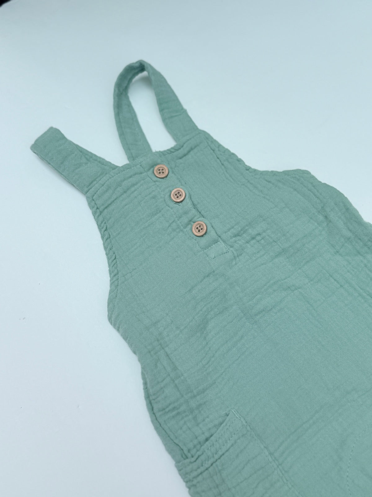 Little Planet by Carter's Muslin Overall 9m