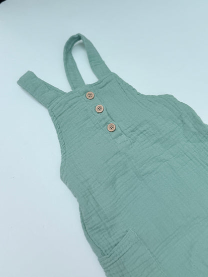 Little Planet by Carter's Muslin Overall 9m