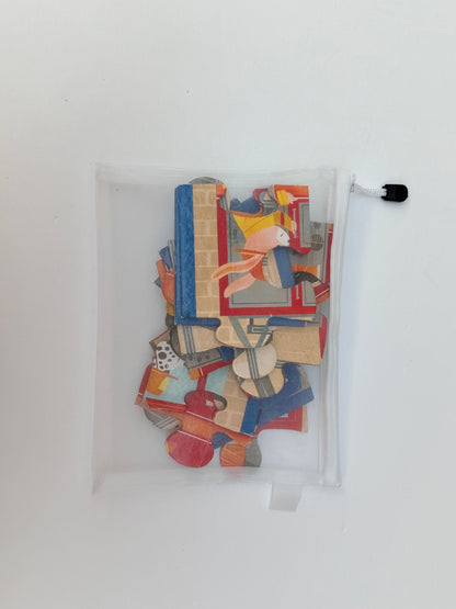Fire Truck Animal Firefighters Children's Puzzle