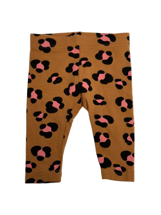 George Leopard Print Leggings 3-6M