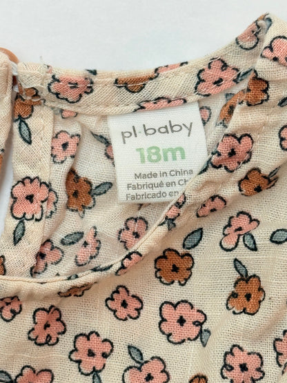 PL Baby Floral Ruffle Dress 18M