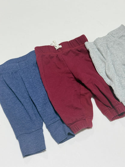 Carter's Child of Mine 3-Pack Pants 0-3M