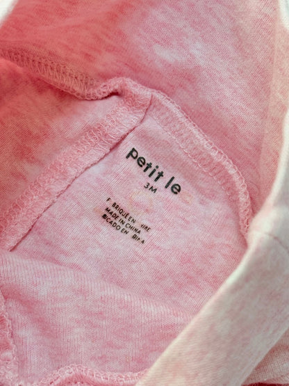 Petit Lem Pink Heather Pants 3M