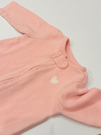 Carter's Child of Mine Pink Sleeper 0-3M