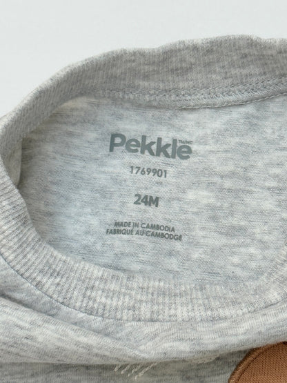 Pekkle Sports Characters Embroidered T-Shirt 24M