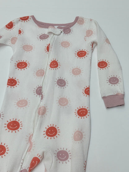 Carter's Sunshine Print Footed Sleeper 24M