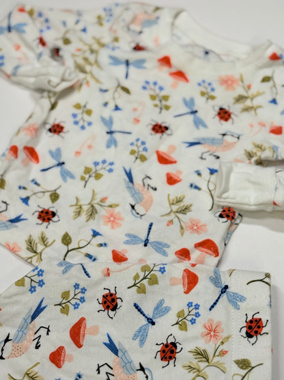 Old Navy x Lovevery Nature Print Pajama Set 6-12M