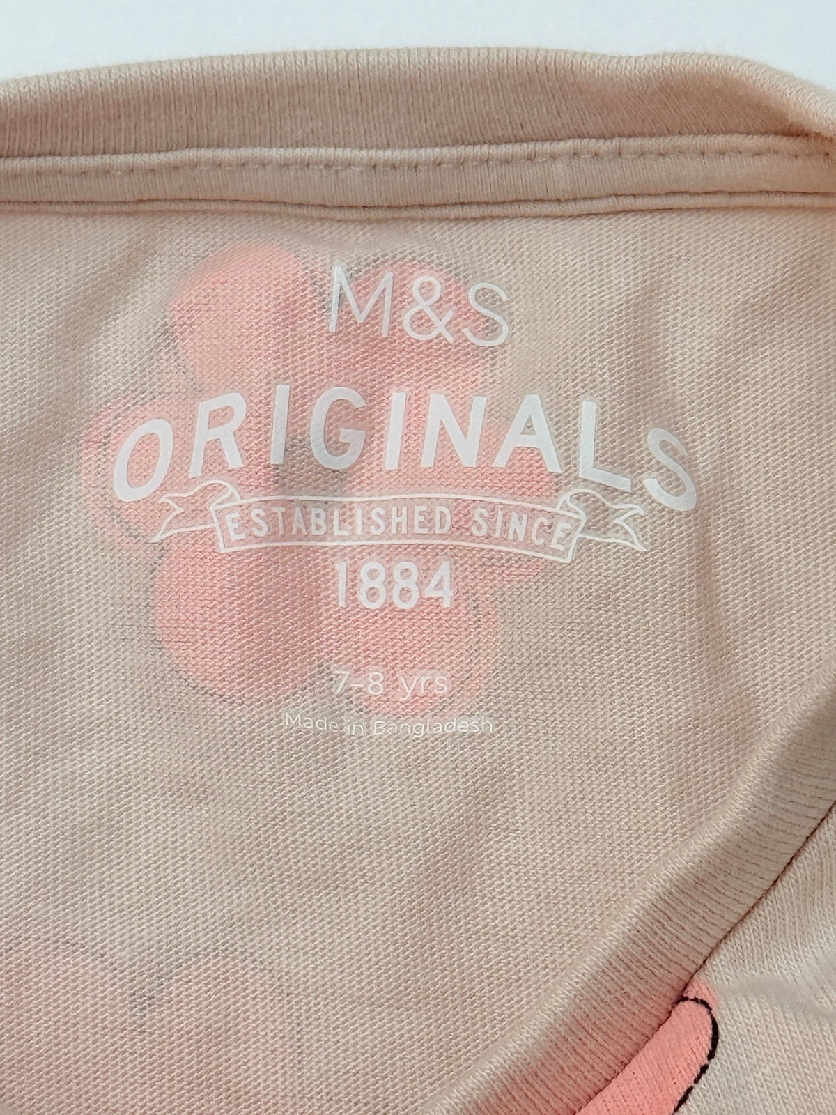 M&S Originals Floral Print Dress Size 7
