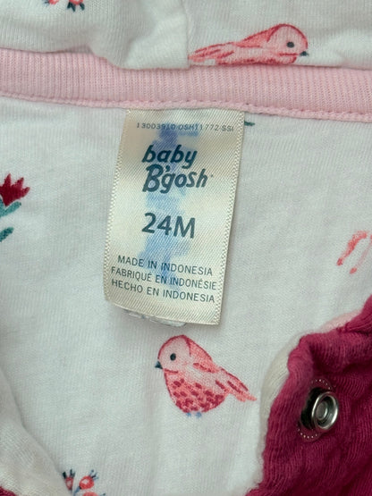 Baby B'gosh Quilted Hooded Jacket 24M
