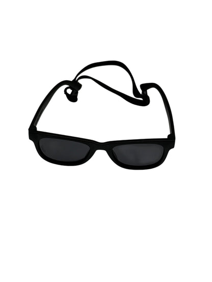 Kids Black Sunglasses with Adjustable Strap 6-18m