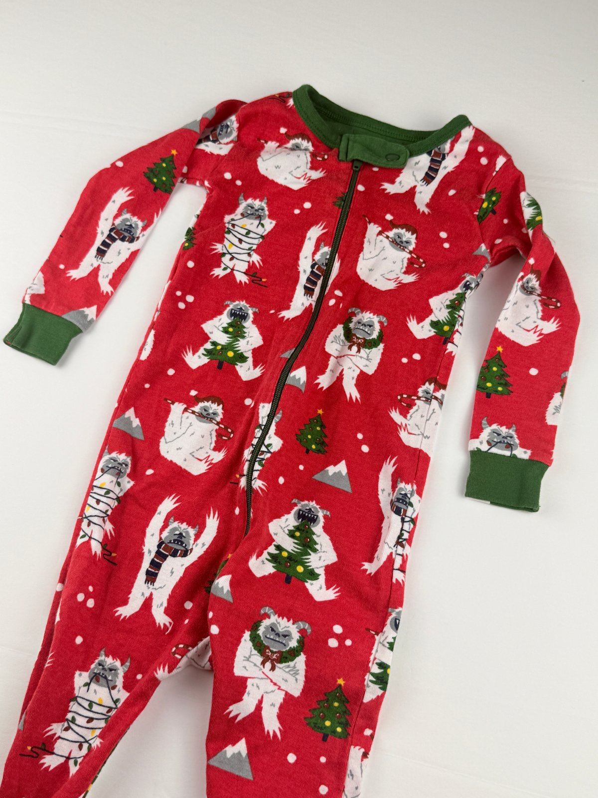 Hatley Baby Yeti Christmas Sleeper 12-18M