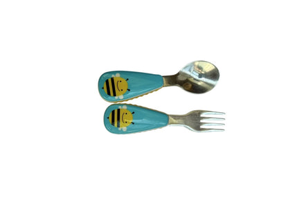 Skip Hop Bee Fork and Spoon Set