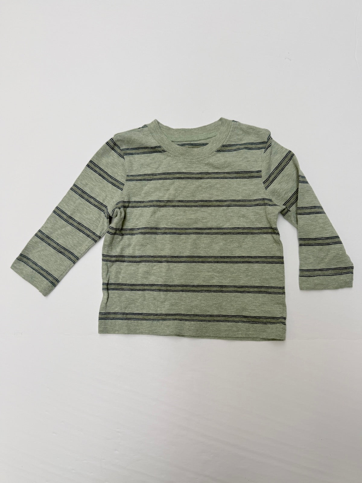 Okie Dokie Striped Long Sleeve T-Shirt 12M
