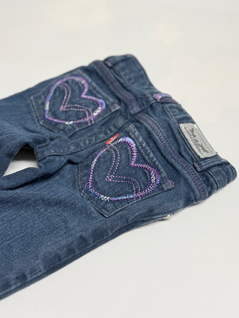 LEVIS Heart Jeans 2t