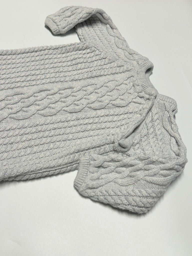 EGG Knit Onesie 6-12m