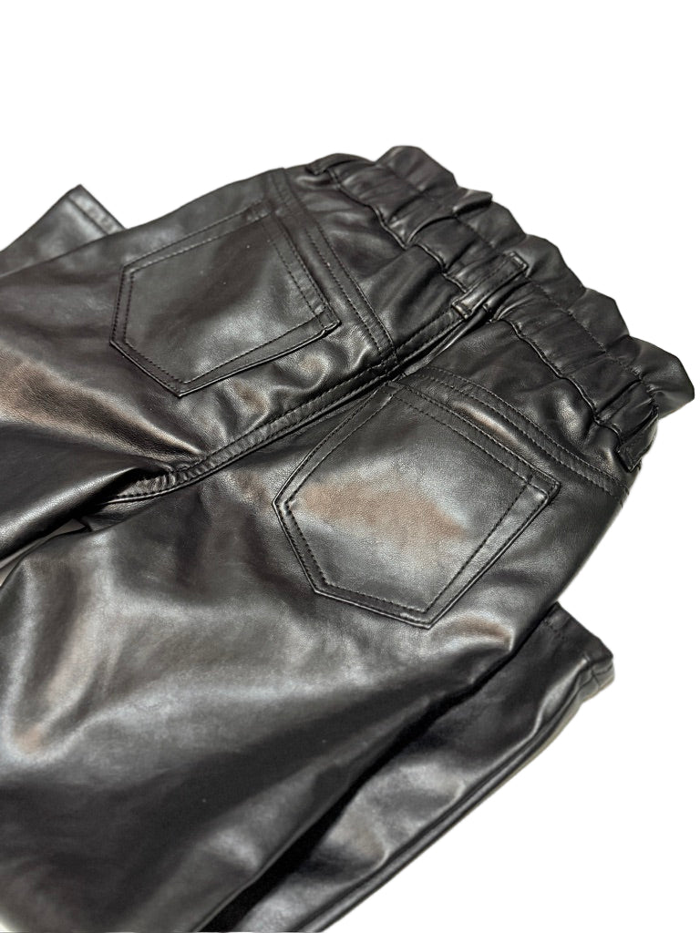 Faux Leather Pants 5T
