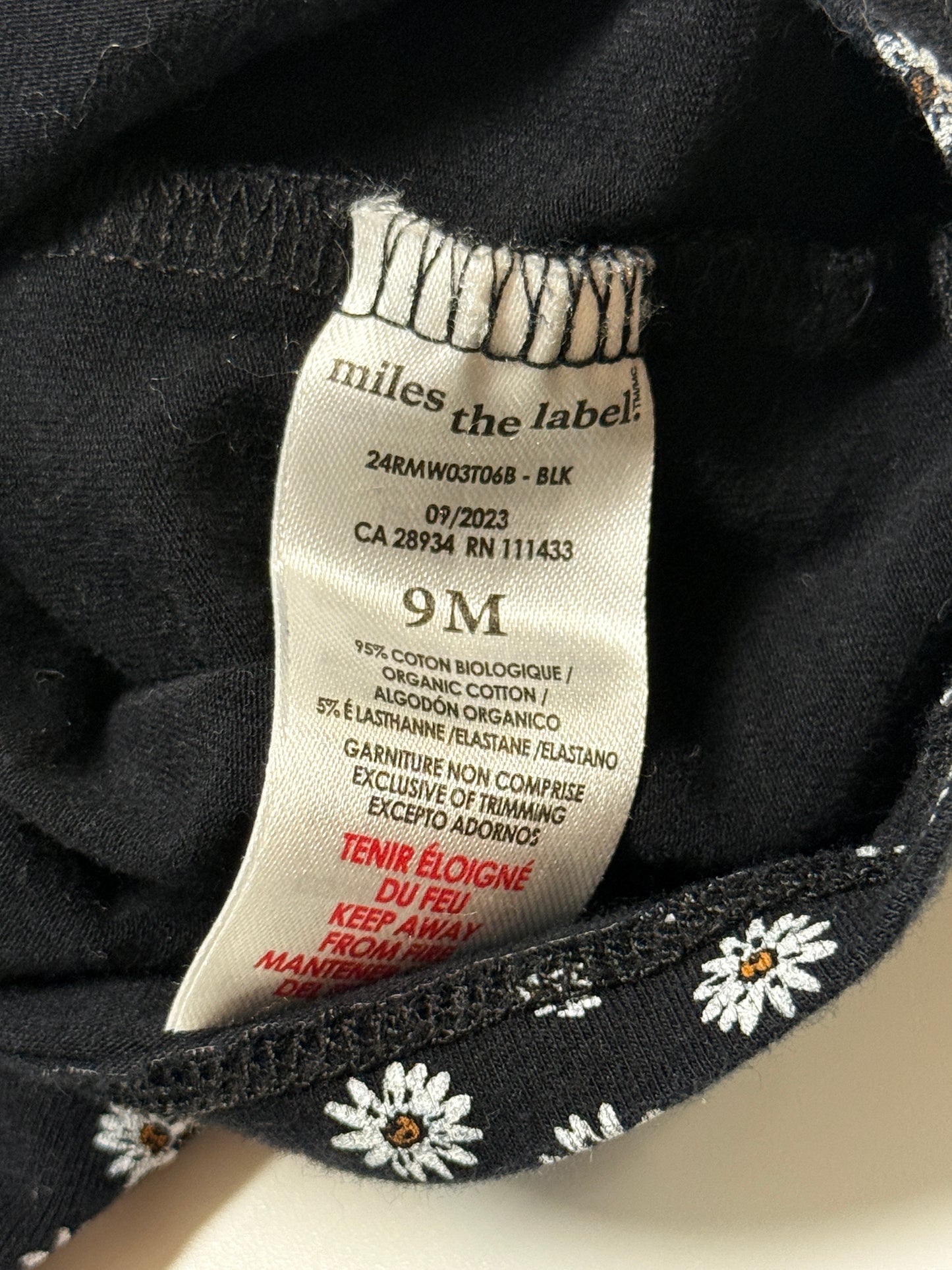 Miles The label 9m Flower Shirt