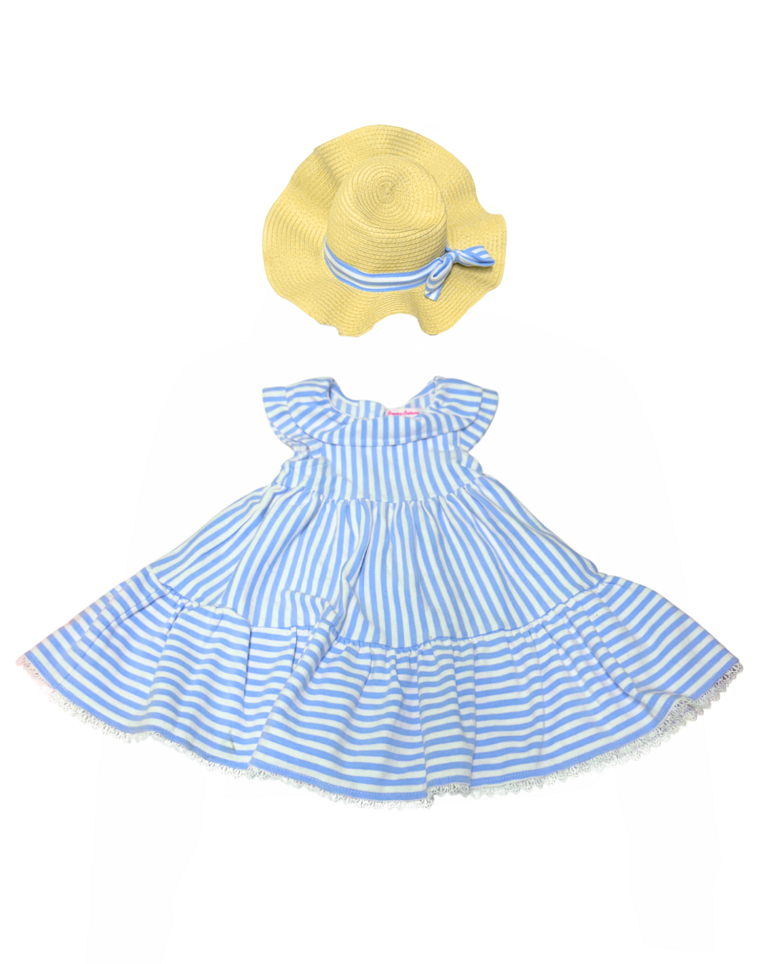 Tommy Bahamas 3T Twirl Dress & Hat Set