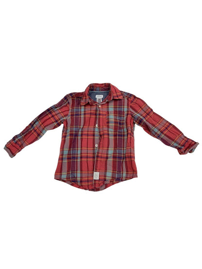 Carter's Plaid Long Sleeve Button-Down Shirt 3T