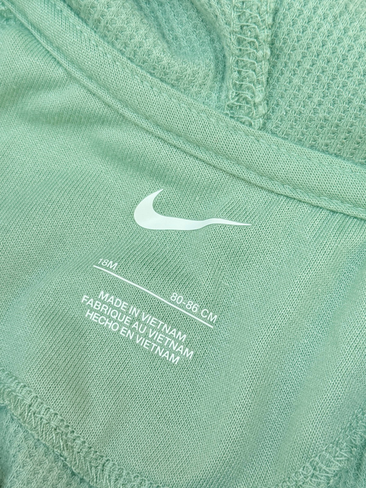 Nike Waffle Hooded Jumpsuit 18M