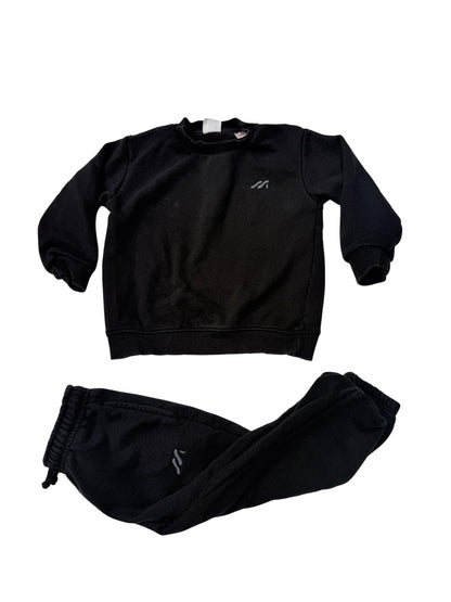 Zara Black Sweatshirt and Joggers Set 4T