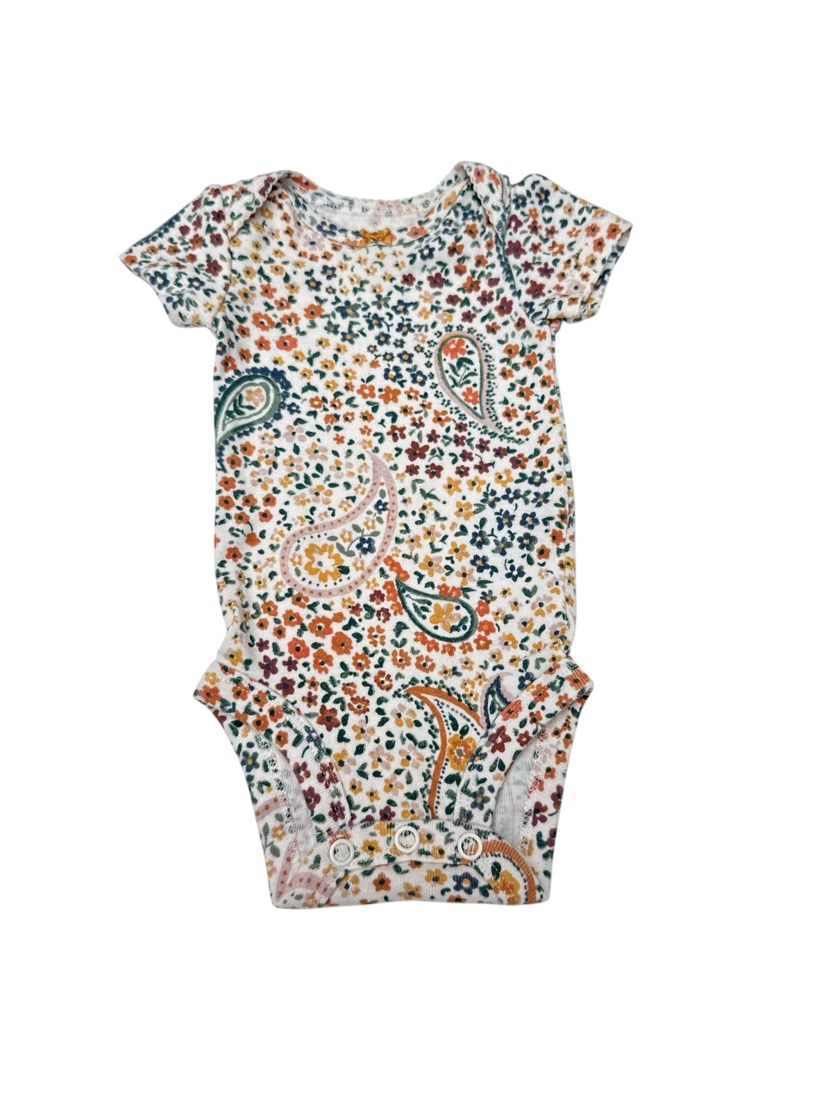 Carter's Floral Paisley Onesie Newborn