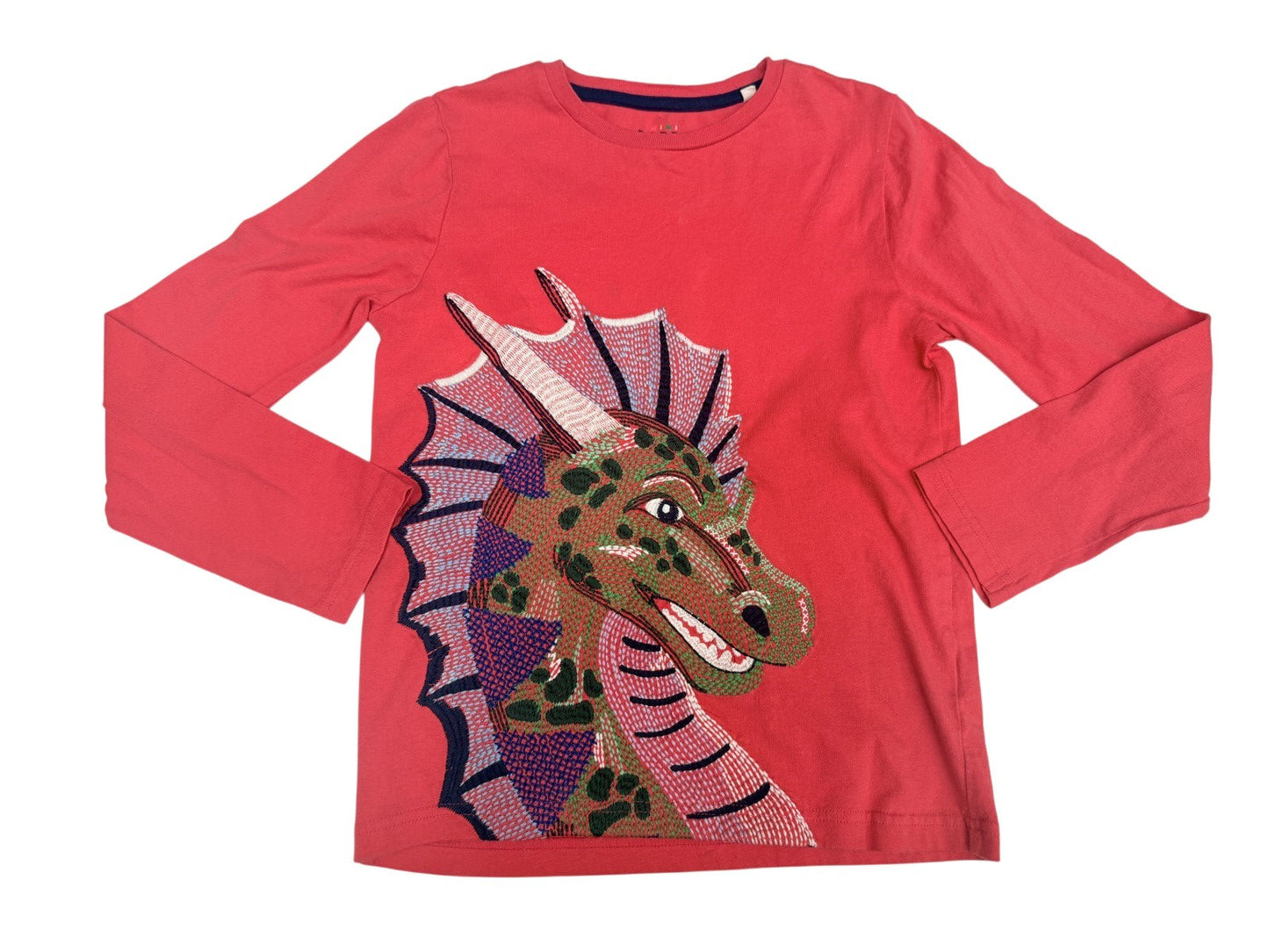 Mini Boden Dragon Long Sleeve Tee 8-9y