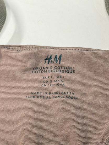 H&M Maternity Nursing Tank Taupe Size L