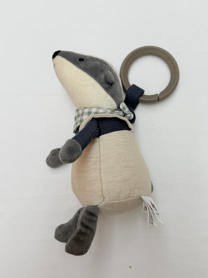 Jellycat Riverside Rambler Badger Baby Activity Toy