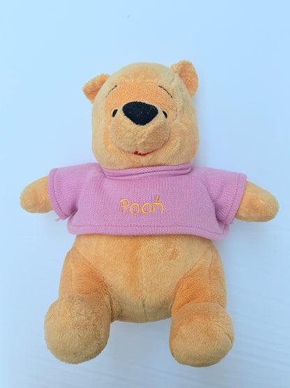 Winnie the Pooh Plush Bear Pink Sweater