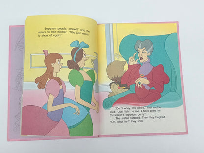 Vintage The Ugly Stepsisters Walt Disney Beginning Reader