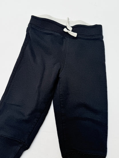Joe Fresh Black Fleece Joggers 12-18M