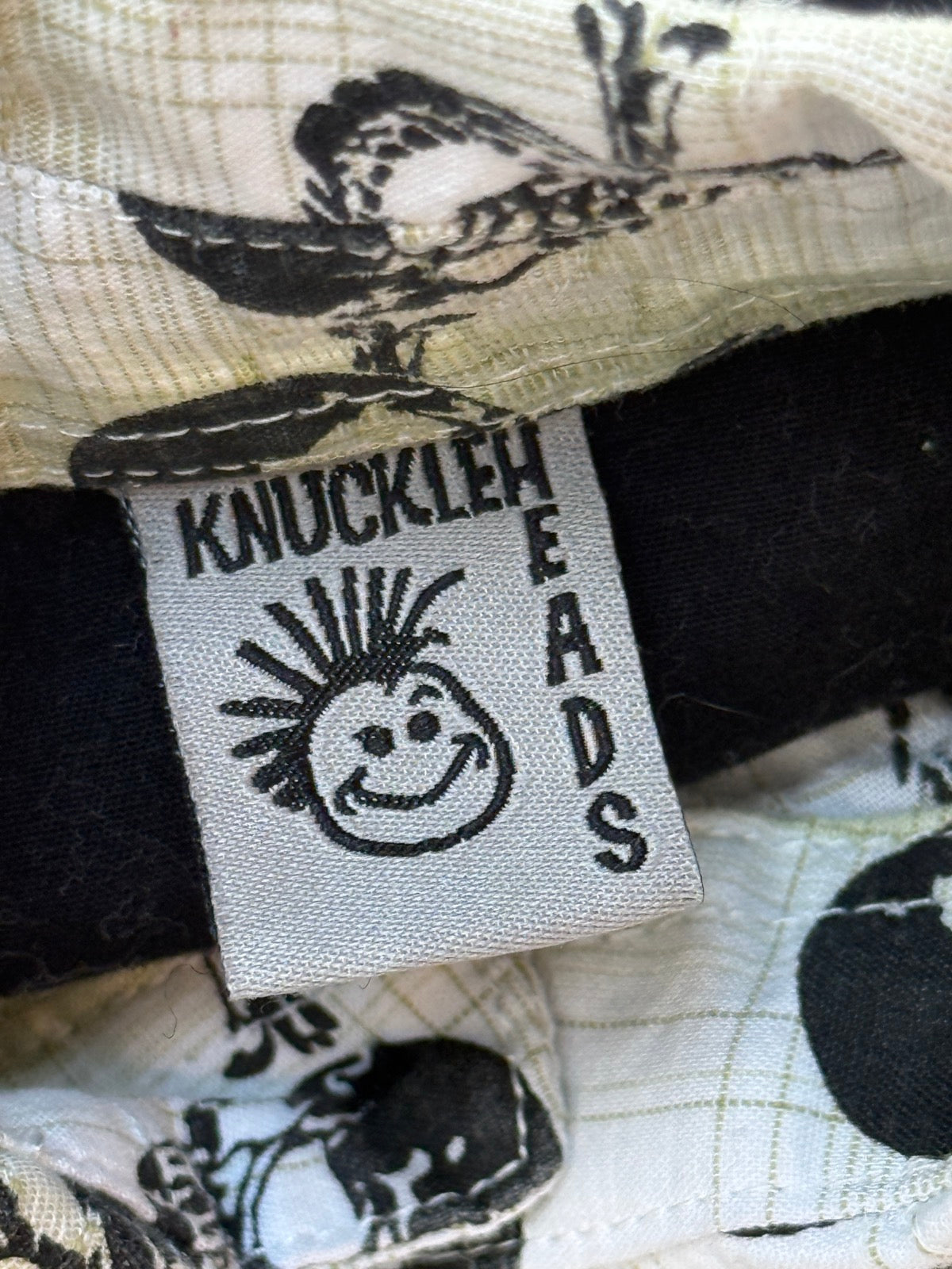 Knuckleheads Skull Print Button Shirt Size 4