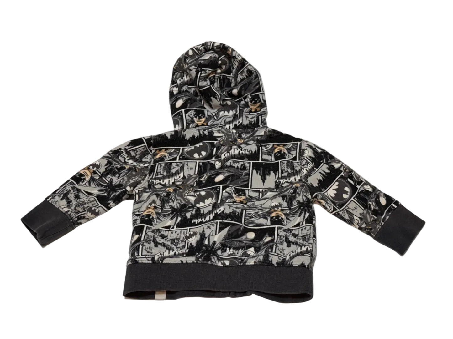 Baby Gap DC Batman Comic Zip Hoodie 12-18m