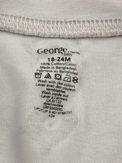 George Baby Bear Print Sleeper 18-24M
