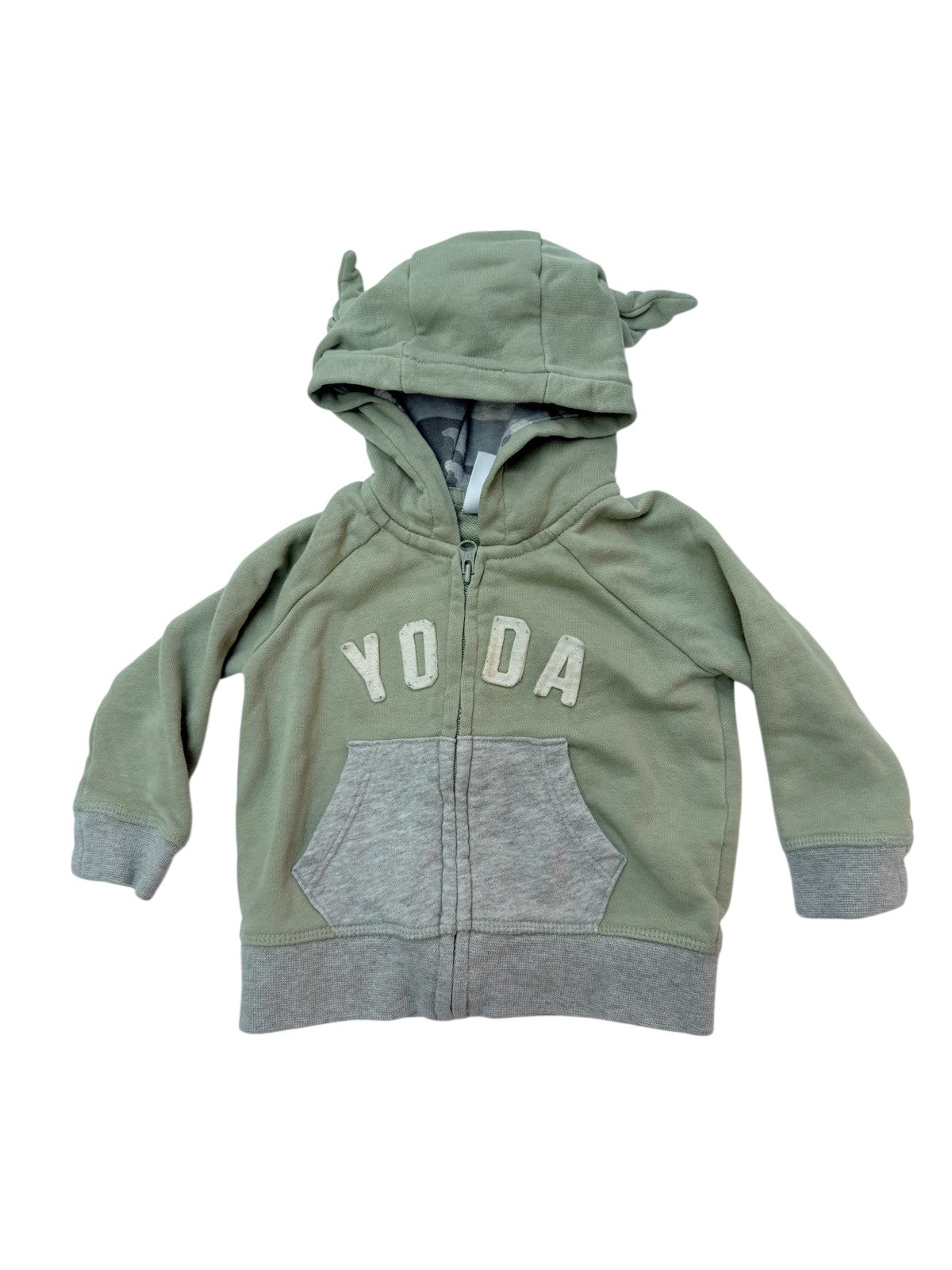 Baby Gap Star Wars Yoda Hoodie 6-12M