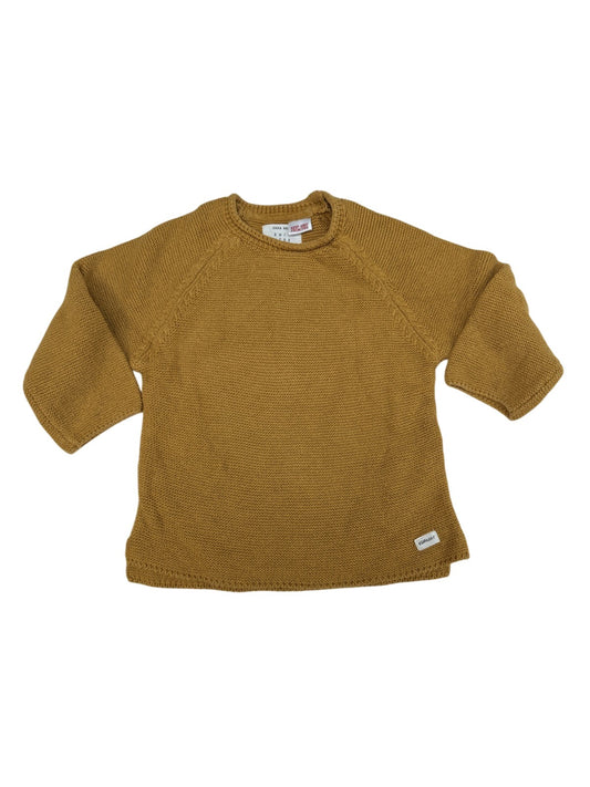 Zara Baby Knitwear Mustard Sweater 2-3Y