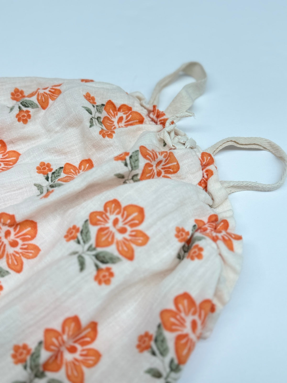 Zara Floral Halter Romper 2T